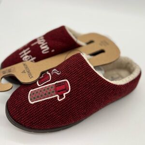 Staheekum Women's Keepin It Hot Slipper, Red, Sz 9